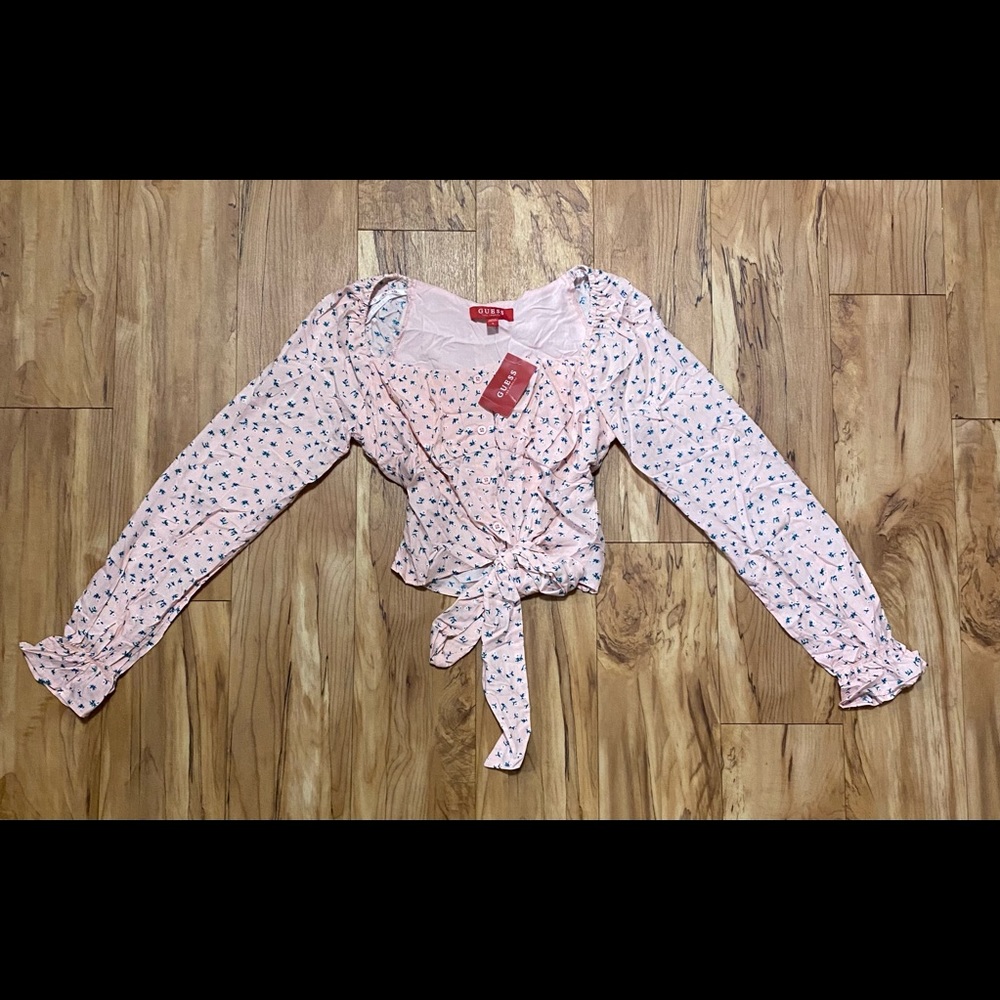 Small pink blouse